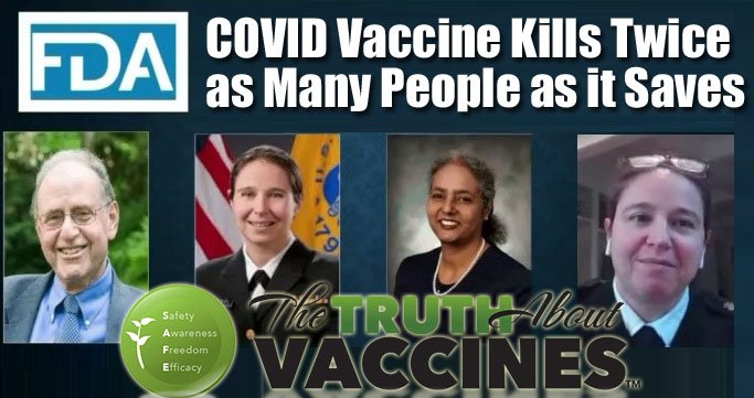 FDA Reveals COVID-19 Vaccines Kill 2x More People Than They Save