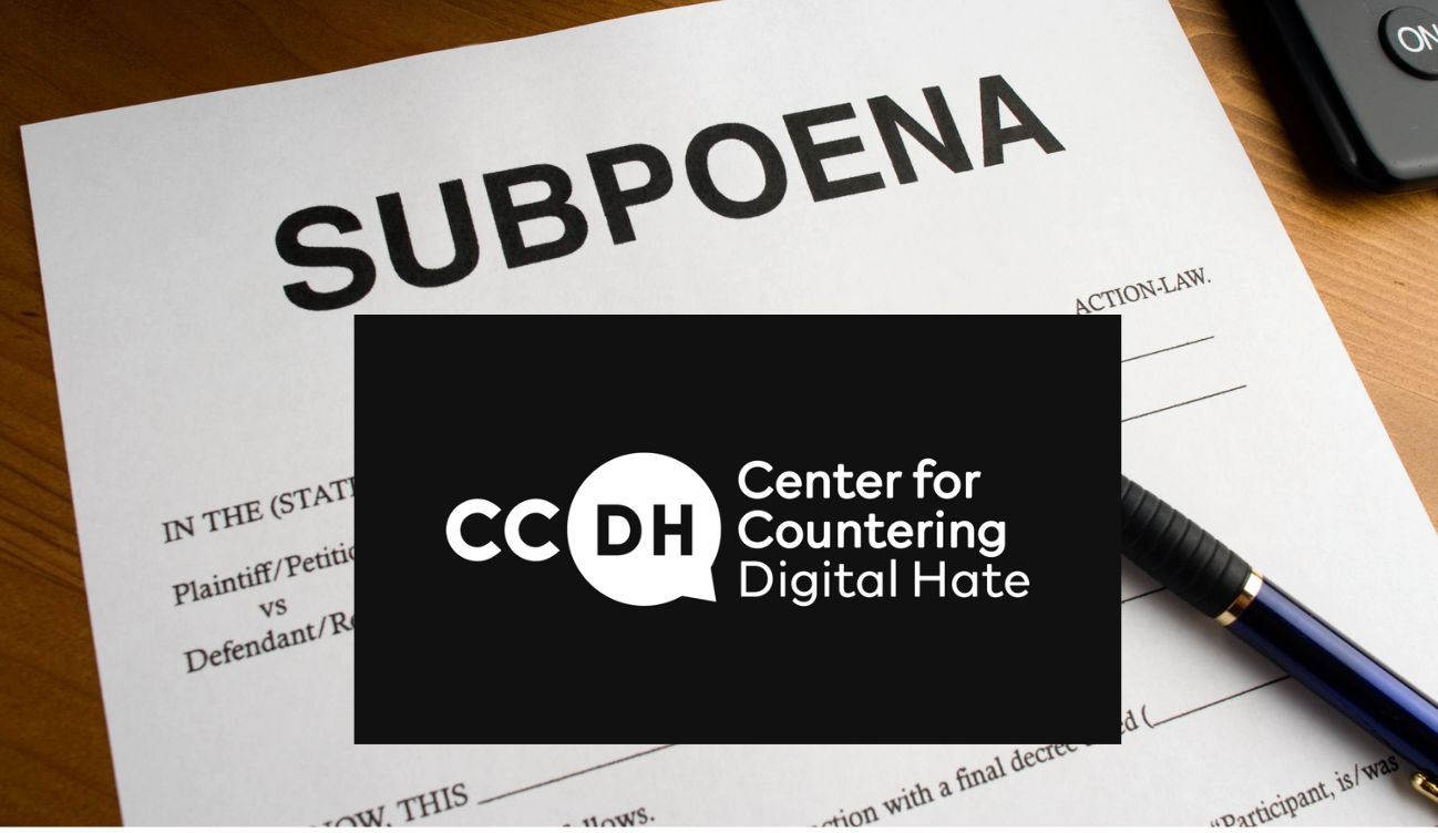 BREAKING: Congress Subpoenas Center for Countering Digital Hate for Censoring “Disinformation Dozen,” Other Americans