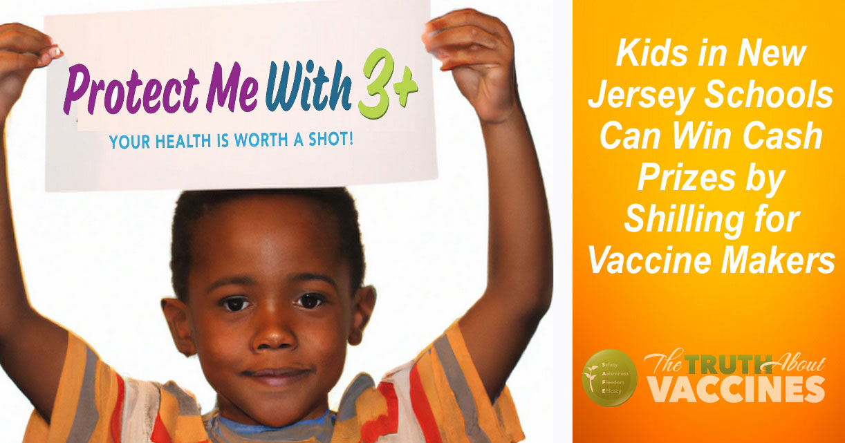 Kids in New Jersey Schools Can Win Cash Prizes by Shilling for Vaccine Makers