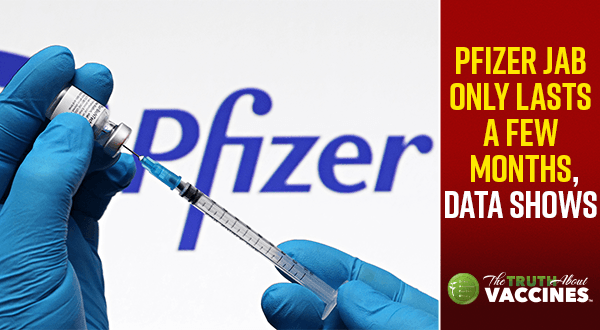 Pfizer Jab Only Lasts A Few Months, Data Shows